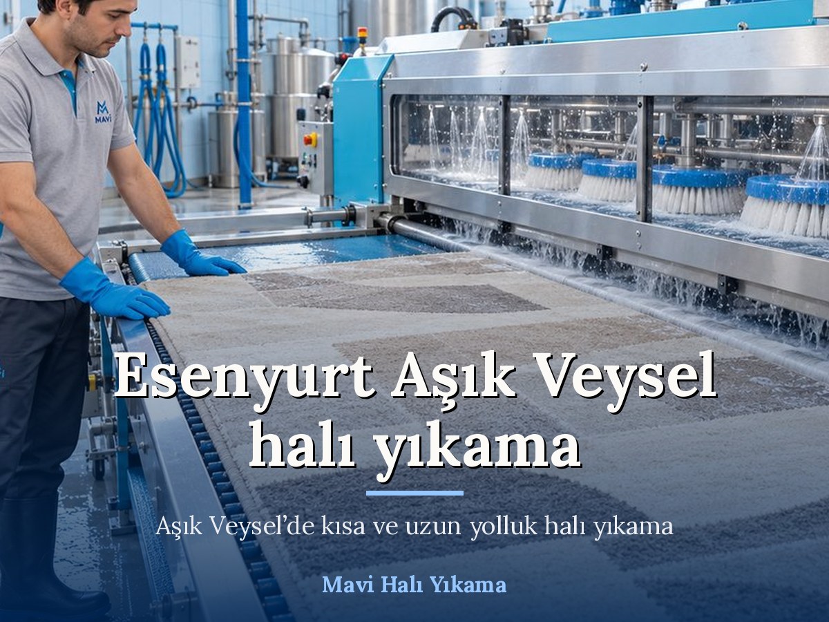 Mavi Halı Yıkama Esenyurt halı yıkama hizmeti