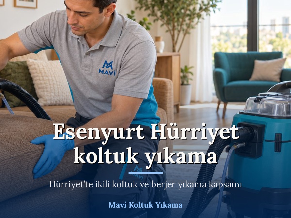 Mavi Halı Yıkama Esenyurt koltuk yıkama hizmeti