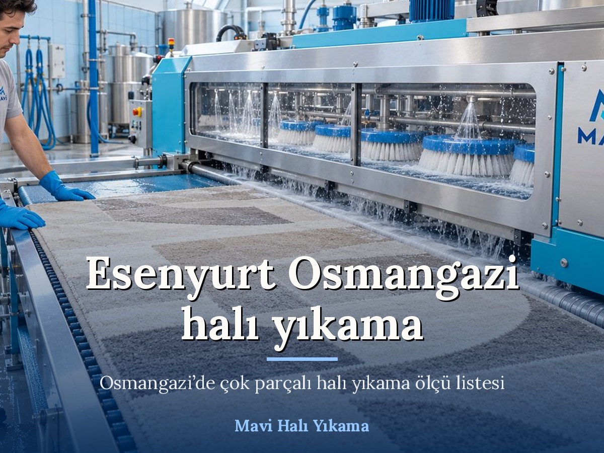 Mavi Halı Yıkama Esenyurt halı yıkama hizmeti