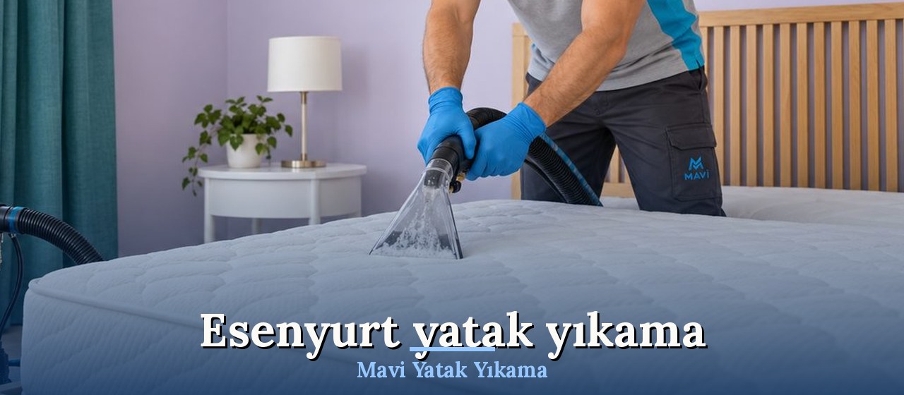 Esenyurt yatak yıkama öncesinde yatak altı tozu ile yatak yüzeyinin temizlik ihtiyacını ayrı ele alın.
