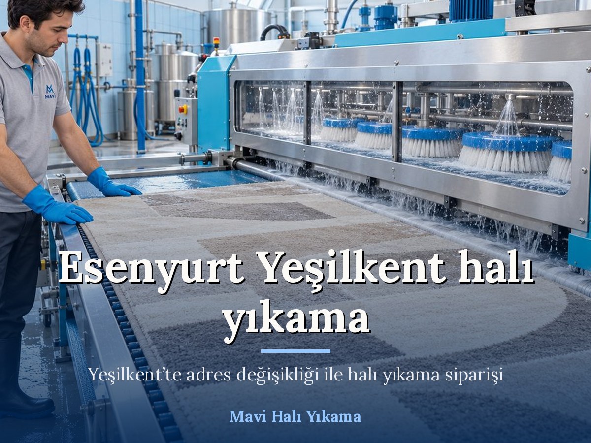 Mavi Halı Yıkama Esenyurt halı yıkama hizmeti