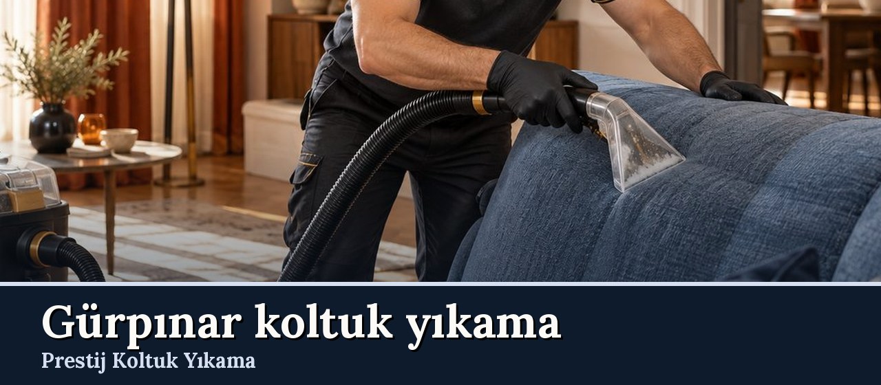 Gürpınar koltuk yıkama yüzey kiri için bir seçenektir; çökme ve iskelet sorunlarını çözmez.