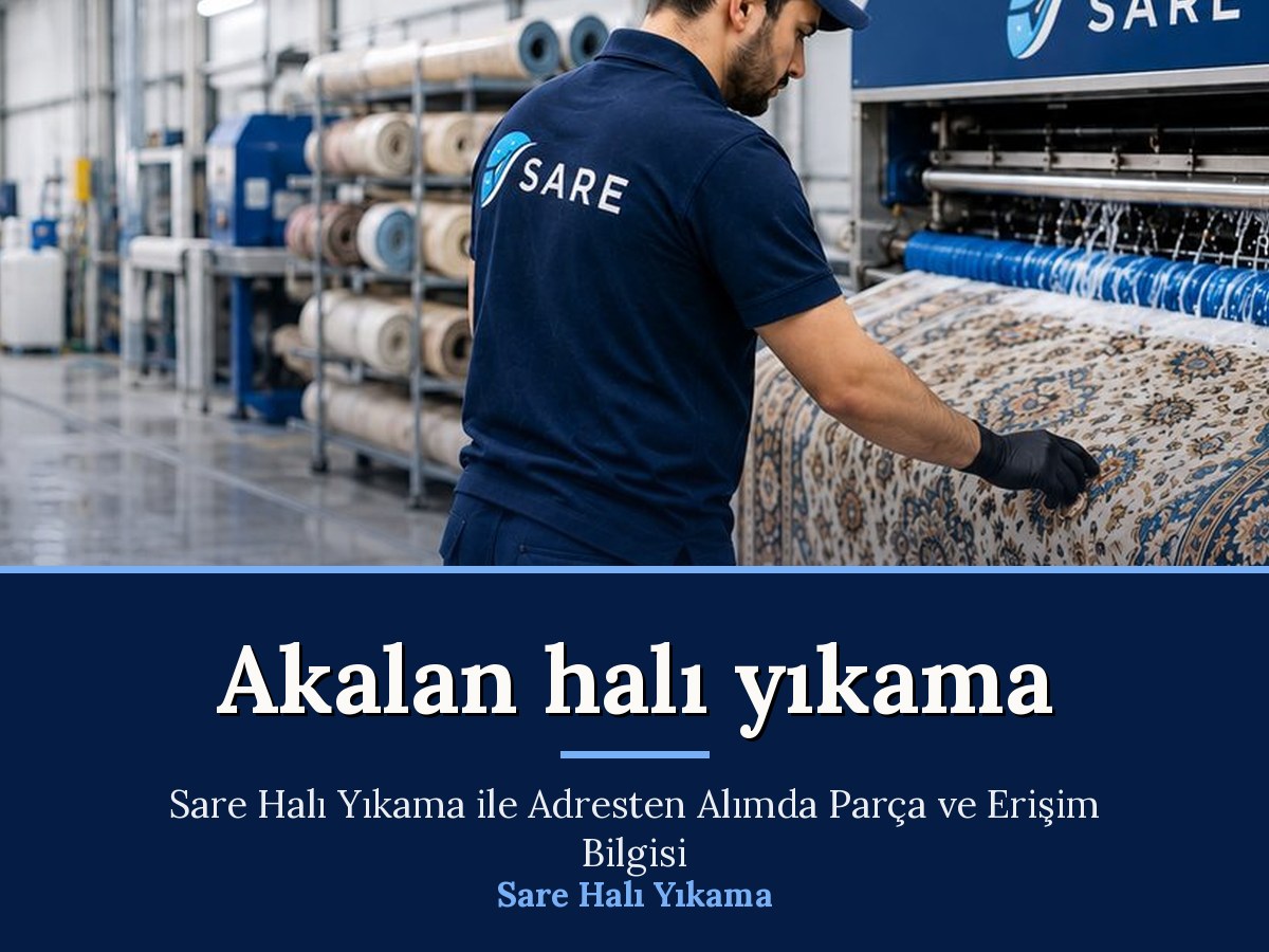 Sare Halı Yıkama Büyükçekmece halı yıkama hizmeti