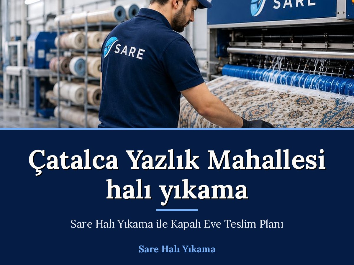 Sare Halı Yıkama Büyükçekmece halı yıkama hizmeti