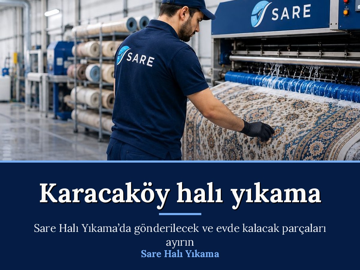 Sare Halı Yıkama Büyükçekmece halı yıkama hizmeti