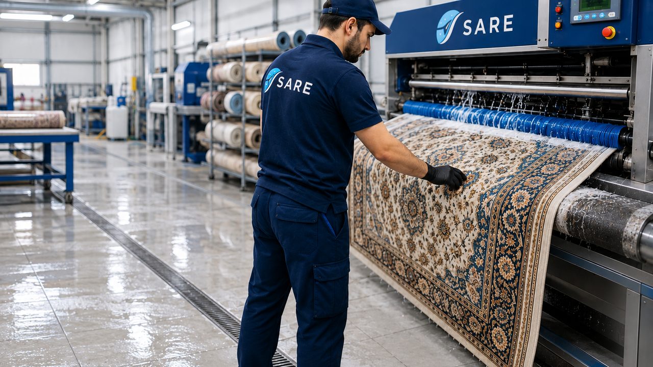 Sare Halı Yıkama halı yıkama makinesi