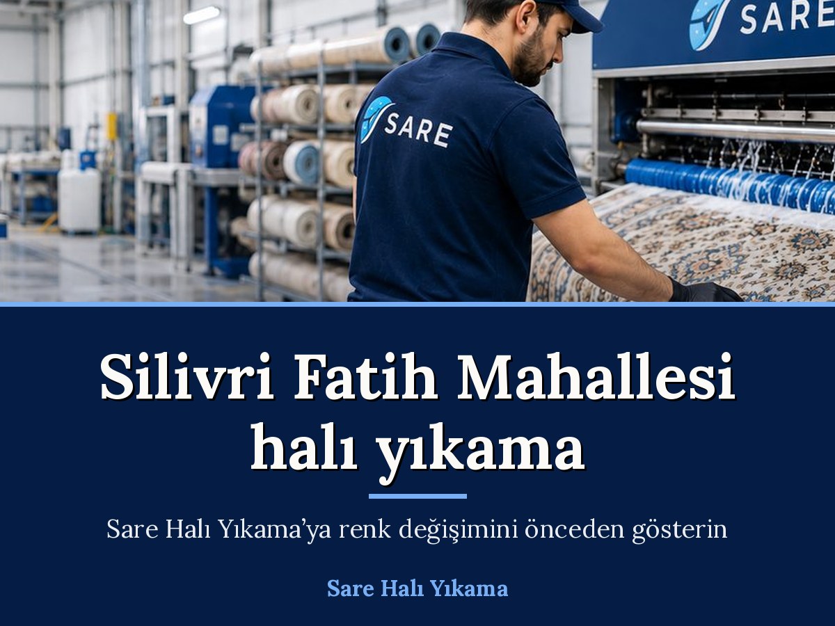 Sare Halı Yıkama Büyükçekmece halı yıkama hizmeti