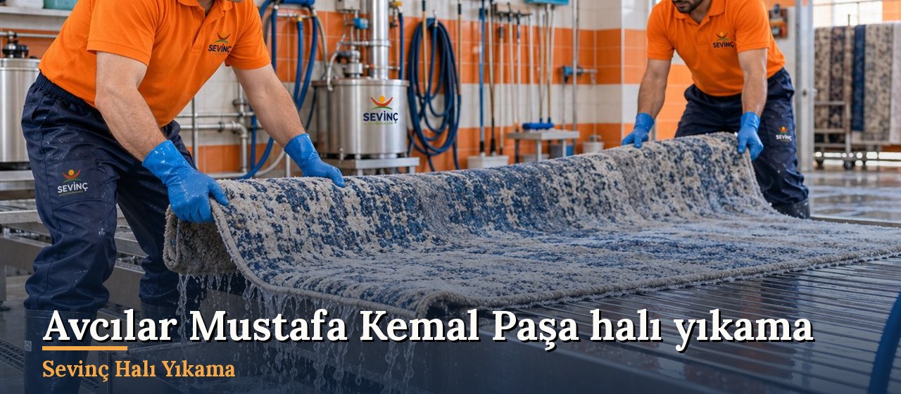 Avcılar Mustafa Kemal Paşa Halı Yıkama hizmeti