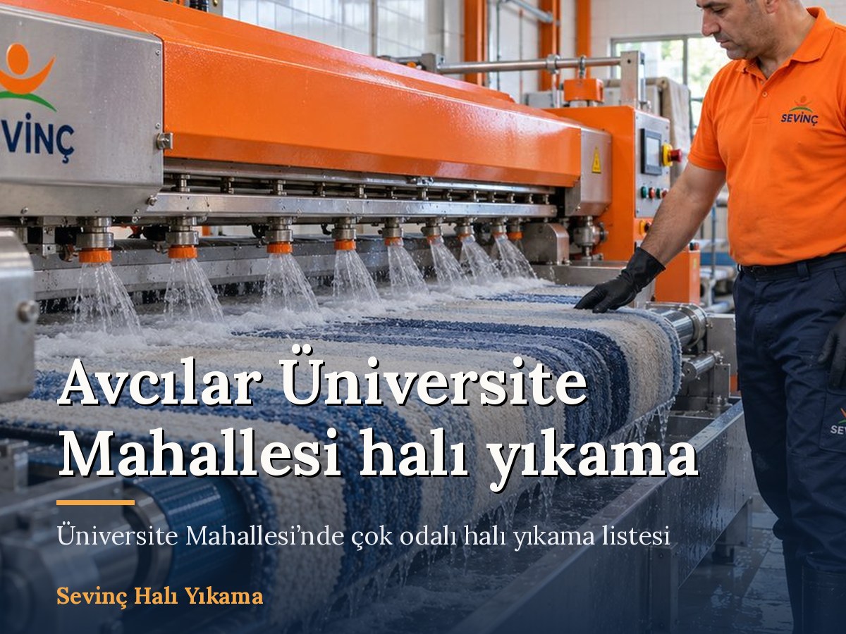 Sevinç Halı Yıkama Avcılar halı yıkama hizmeti